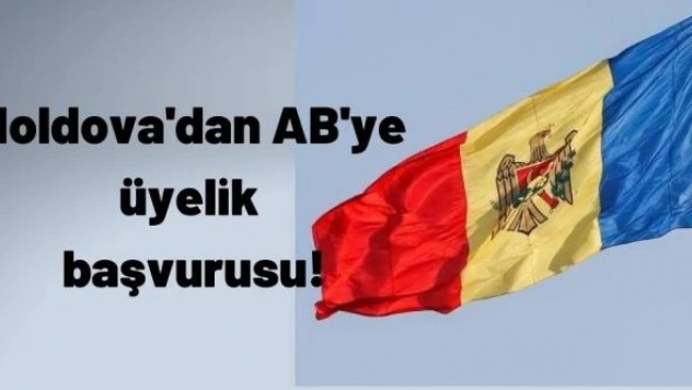 Moldova'dan AB'ye üyelik başvurusu!