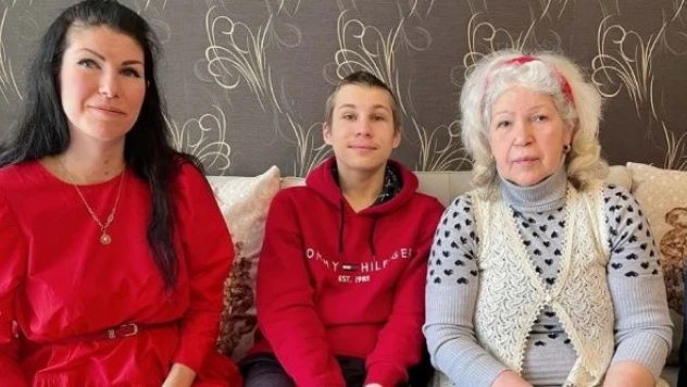 Ukraynalı kadın günler sonra torunuyla Türkiye'ye geldi