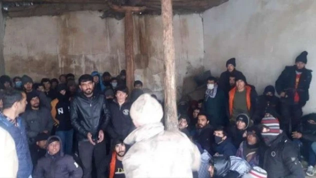 Van'da düzensiz göçmen operasyonu!