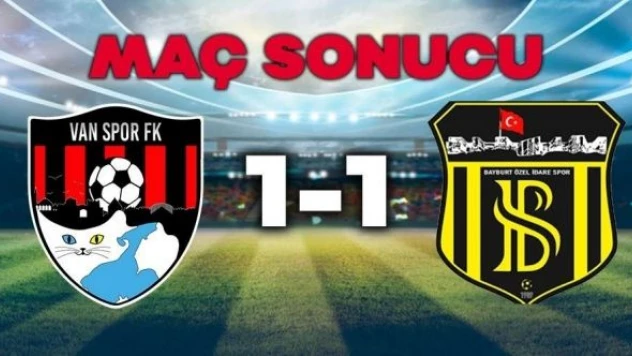 Vanspor FK: 1 - AN Zentrum Bayburt ÖİÖ: 1