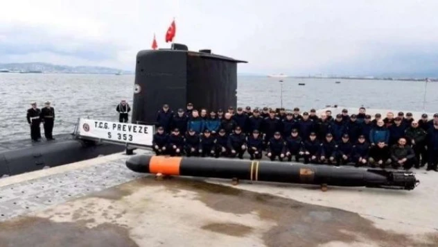 Yerli denizaltıdan ilk atış başarılı