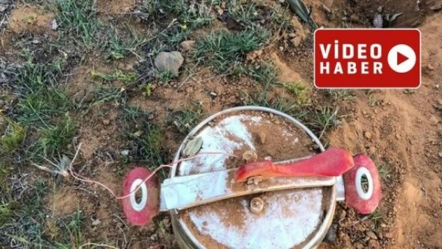 Bingöl'de düdüklü tencerede el yapımı patlayıcı bulundu