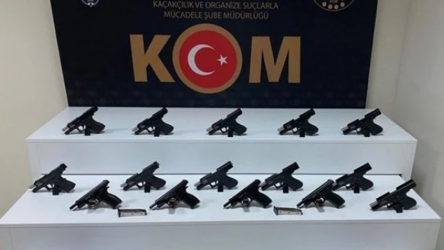 Elazığ'da silah kaçakçılığı operasyonu!