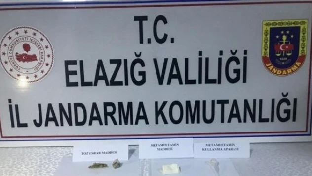 Elazığ'da uyuşturucu operasyonu