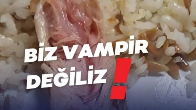 Erzurum'da öğrencilere çiğ et yediriyorlar