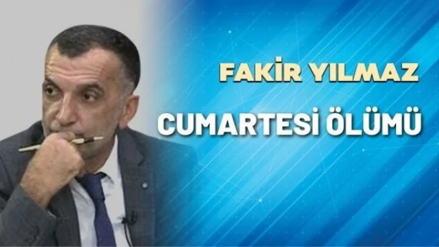 Gazeteci Fakir Yılmaz yazdı