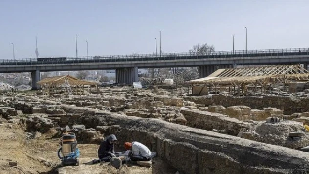 Haydarpaşa kazılarından adeta  tarih fışkırdı