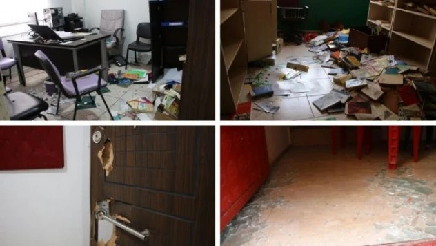 HDP Cizre ilçe binasına baskın