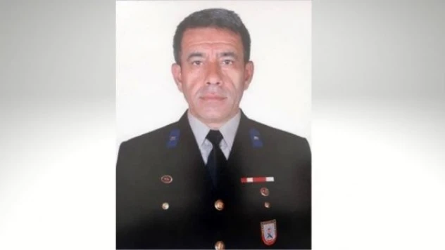 Kalp krizi geçiren  Astsubay Başçavuş son yolculuğuna uğurlandı