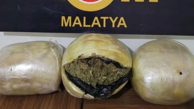 Malatya'da yolcu otobüsünde esrar operasyonu!