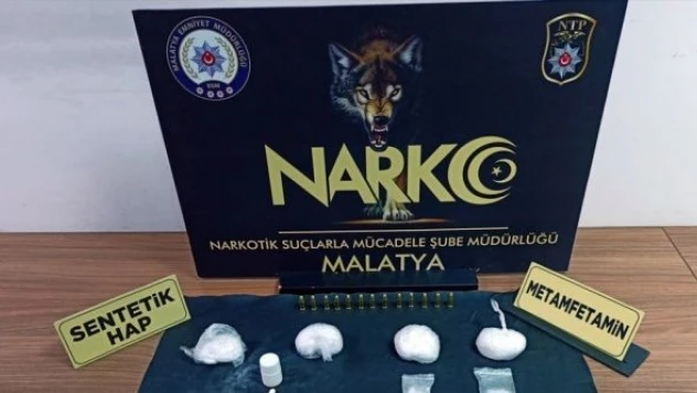 Gizli bölgede metamfetamin bulundu