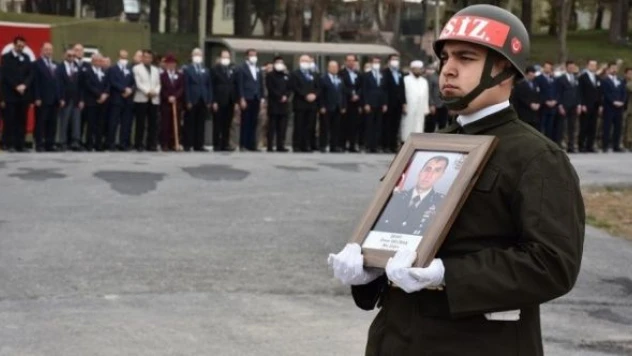 Muhabere Üsteğmen Ömer Delibaş için Hakkari'de tören düzenlendi