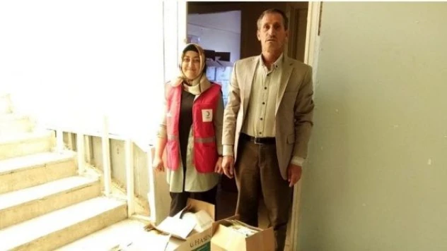 Türk Kızılay Keban'da 176 aileye destek oldu