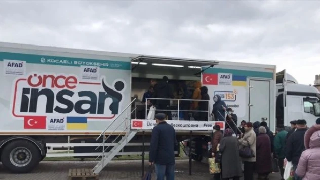 AFAD'dan Ukrayna'ya insani yardım