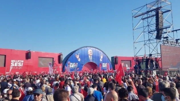 CHP'nin Maltepe Mitingi başladı