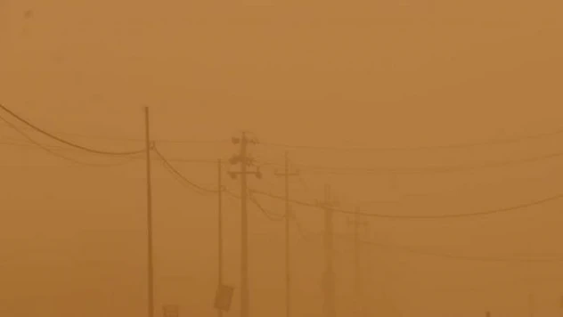 Erbil'de kum fırtınası alarmı!