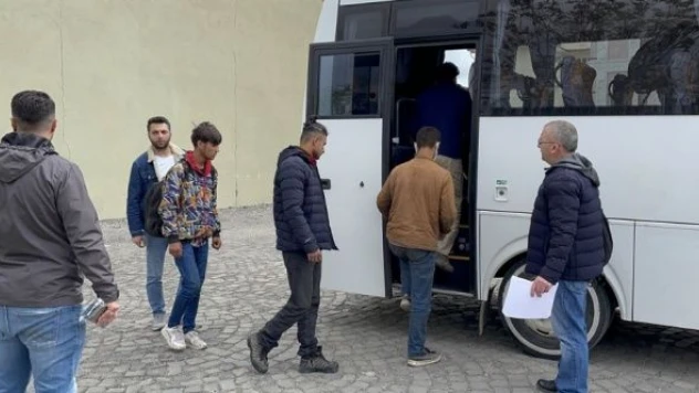 Erzincan'da düzensiz göçmen operasyonu!