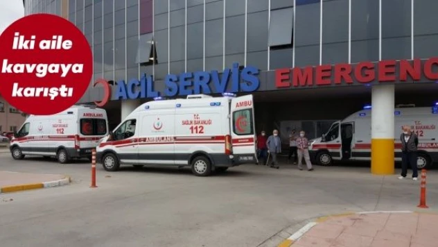 Erzincan'da husumetli aileler birbirine girdi!