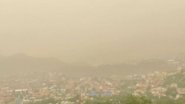 3 ilde  toz taşınımı hava kalitesini azalttı