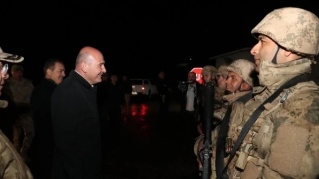 İçişleri Bakanı Süleyman Soylu, Hakkari'de incelemelerde bulundu