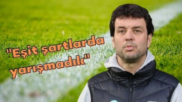 Maç sonrası Cihat Arslan: &quotEşit şartlarda yarışmadık&quot