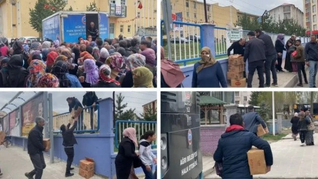 Provokatörler Ağrı Belediyesi'ni sabote etti