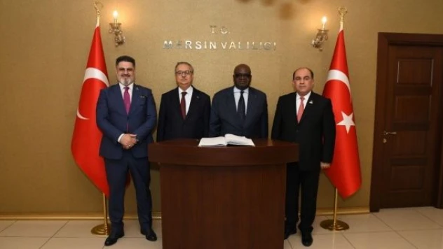 USİAD Afrika'lı Ekonomi bakanını Mersin'e getirdi