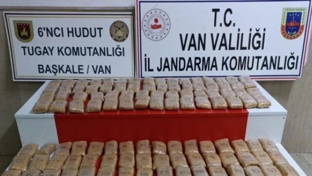 Van'da bir ayda 225 kilogram uyuşturucu ele geçirildi!