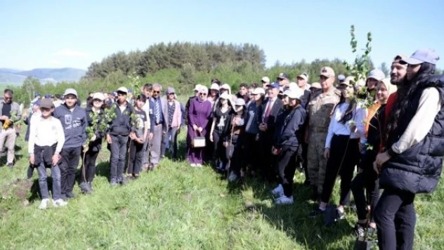 2 ilde 'Türkiye Çevre Haftası' kapsamında fidan ekimi yapıldı