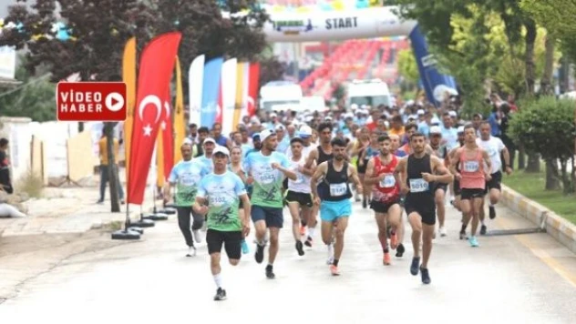353 sporcu Van Gölü için koştu