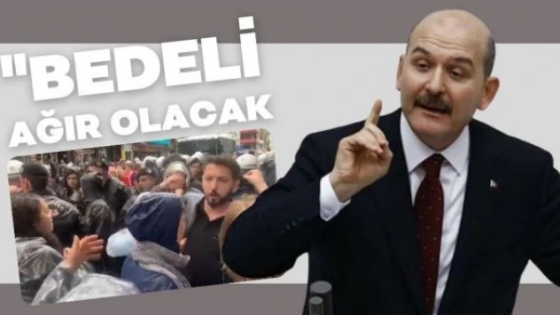 Bakan Soylu'dan Salihe Aydeniz'e: &quotBu davranışın bedeli ağır olacak&quot