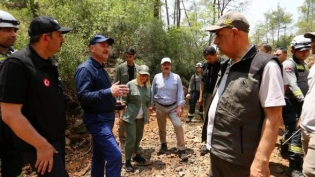 Bakan Soylu: &quotYangının nasıl çıktığını yakın bir zamanda açıklayacağız&quot