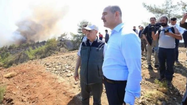 Bakan Süleyman Soylu: 'Bu muhalefet orman yangınları kadar tehlikeli'