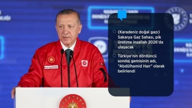 Karadeniz doğal gazı 2023'te devrede