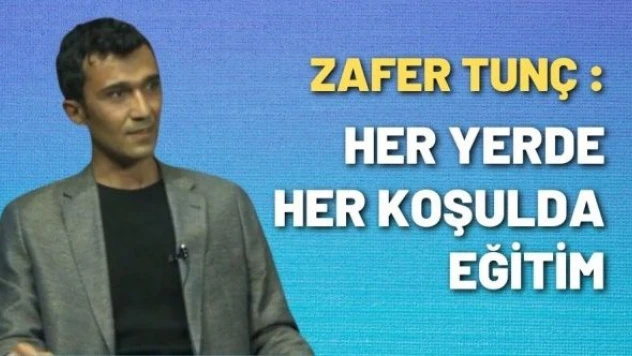 Eğitimci Yazar Zafer Tunç yazdı