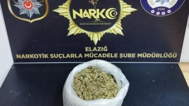 Elazığ'da uyuşturucu ticareti operasyonu!