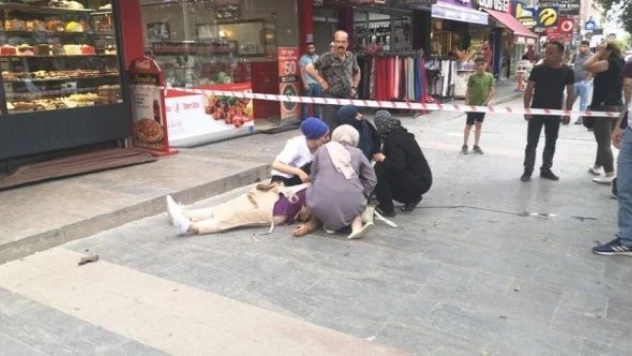 Erzincan'da rüzgar az kalsın can alıyordu