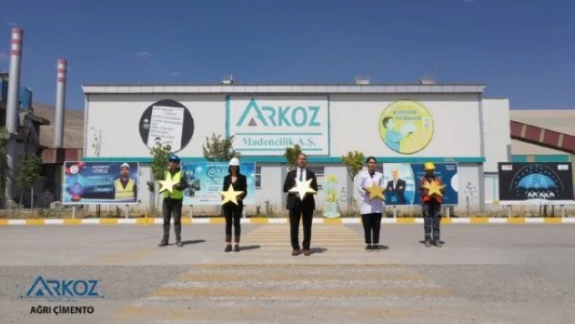Arkoz Ağrı Çimento Fabrikasına büyük ödül