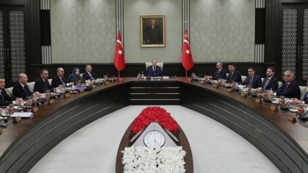 Kabine toplantısı sona erdi İşte gündem başlıkları!