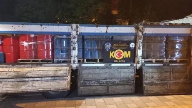 Malatya'da kaçak akaryakıt operasyonu!