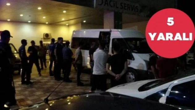 Malatya'da kayısı toplama kavgası!