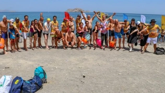 1'inci Van Denizi Yüzme Festivali başladı!