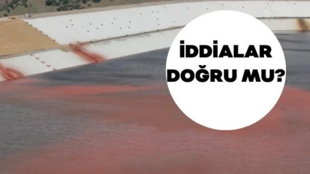 Erzincan İliç'teki maden şirketinden açıklama geldi!