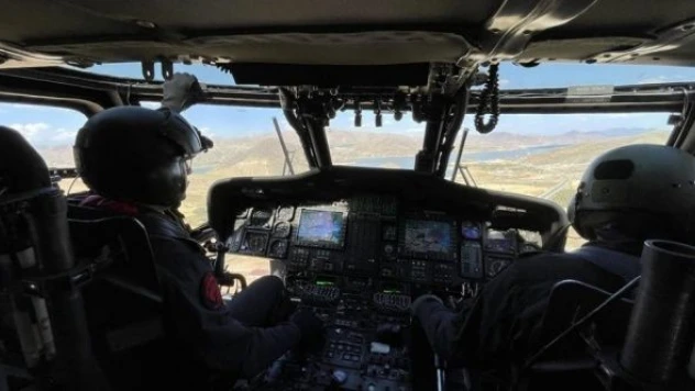Elazığ'da hava destekli trafik denetimi!