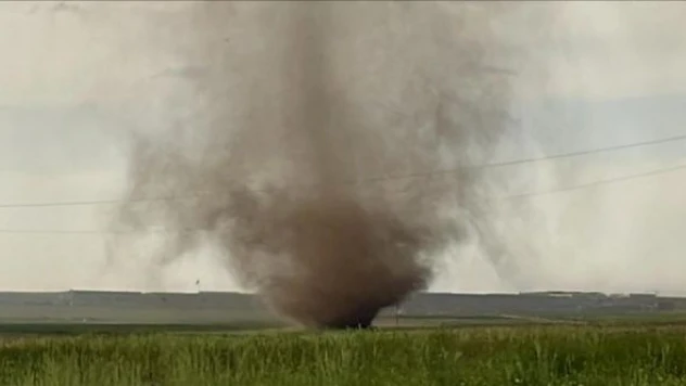 Elazığ'da hortum !