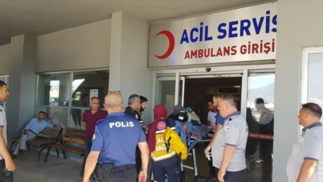 Erzincan'da otomobil şarampole uçtu!