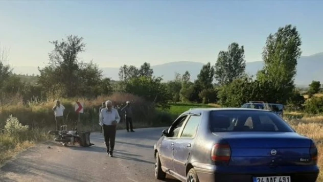 Erzincan'da feci kaza: 1 ölü