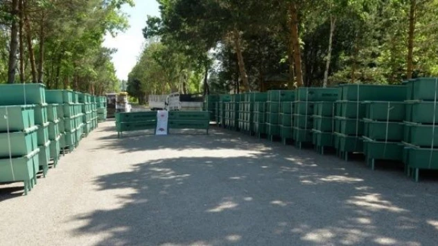 Erzurum'da çiftçilere  içme suyu teknesi desteği verildi