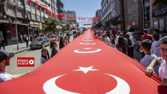 Erzurum Kongresi'nin 103'üncü yıl dönümü coşkuyla kutlandı