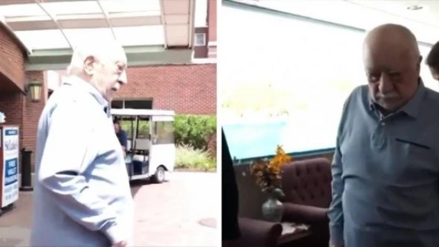 Fetullah Gülen'in hastaneden çıkma görüntüleri servis edildi